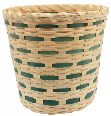 Native American Basket Passamaquoddy Sweetgrass Antique Maine Estate B55 • $175