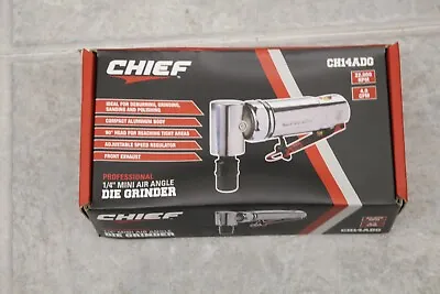 CHIEF CH14ADG - 1/4  Professional MINI Air Angle Die Grinder 64869 • $39.95