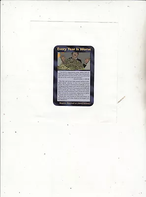 Illuminati:New World Order-Steve Jackson-Lot 640 Card • $9.95
