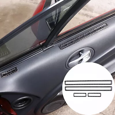 Soft Carbon Fiber Door Vent Trim Frame Sticker For Mitsubishi ECLIPSE 2006-2011 • $29.99