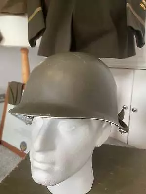 Original Post World War Two M1 Helmet Rear Seam Probably Austrian • £50