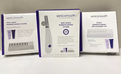 NEW-MICHAEL TODD BEAUTY SonicSmooth Sonic Dermaplaning System Lot❤️ • $150
