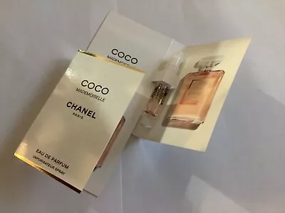 Coco Chanel Mademoiselle  2 X 1.5ml Travel Vials • £9.25
