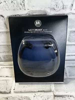 New Motorola MOTOROKR S9-HD Bluetooth Behind-The-Ear-Neckband Headset Black • $39.99