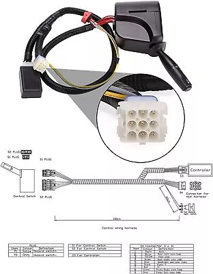 For Golf Cart LED Light Turn Signal Kit With Horn Brake Hazard Light Switch 12V • $89.99