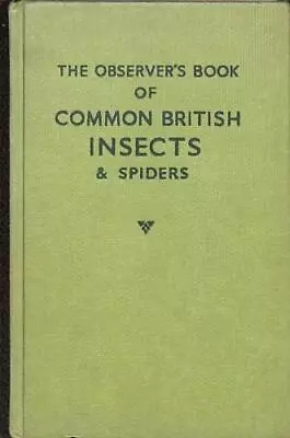 Observer's Book Of Common Insects And Spiders (Observer's Pocket S.) • £11.98