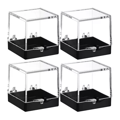 4PCS Mineral Specimen Boxes Mineral Stones Display Boxes Specimen Storage Box • $8.17