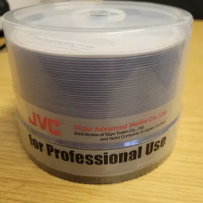 £68 • Buy Taiyo Yuden Victor Advanced Jvc Proffesional Use Dvd-r 16x 50