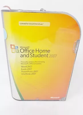 Genuine Retail Microsoft Office Home And Student 2007 Full Version MINT W/ Key • $21.95