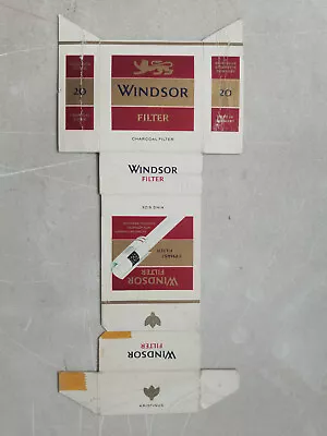 Opened Empty Cigarette Hard Pack--84 Mm-Germany-Windsor-part Lost • $1