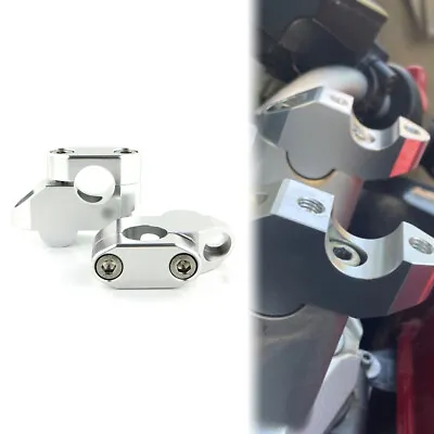 Adapter Risers Clamp Handle Bar Aftermarket Fit For Yamaha VMX 12 Vmax/YS 125 • $29.23