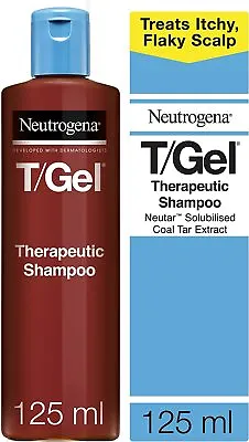 Neutrogena T/Gel Therapeutic Shampoo Treat Itchy Scalp & Dandruff 125ml FAST P&P • £11.97