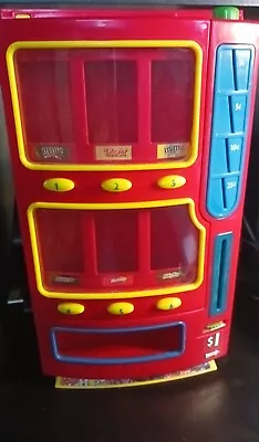 M&M Vending Machine Bank. Toy Snack Size Candy Snickers Twix Mars -CDI Toys 2004 • $15