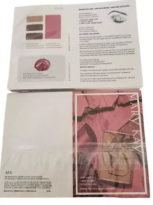 MARY KAY COLOR CARDS SET Of 2 (10 Cards) FOR BROWN EYES NEW & SEALED SHIPPING • $12.99