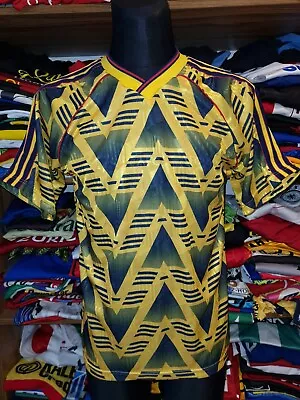 £95.99 • Buy ARSENAL LONDON 1991-1993 BRUISED BANANAS AWAY SHIRT SIZE M JERSEY (o729)