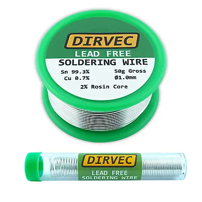 Lead Free Solder Wire 1mm Diameter With 2% Rosin Core • £30.24