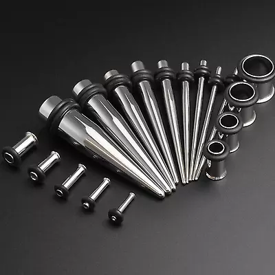 £21.99 • Buy Ear Stretching Kit Taper & Tunnel  | Surgical Steel Single Flare  | 1.6mm - 10mm