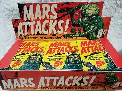 £1281.79 • Buy Mars Attacks 1962 Psa 4 VG-EX  Checklist Unchecked