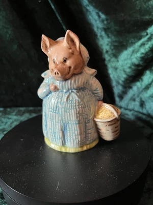 £7.50 • Buy Royal Albert Beatrix Potter Figurine Aunt Pettitoes