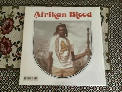 Afrikan Blood     Studio 1  Label Limited Red Vinyl  Just One Copy • £32.99