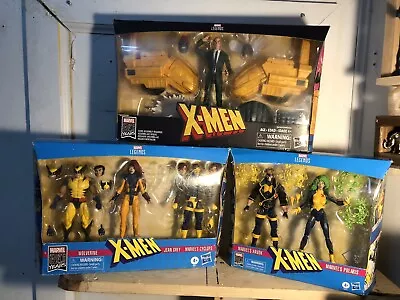 Marvel Legends X-Men Lot Professor X Love Triangle 3 Pack Havoc Polaris 2 Pack • $350