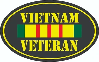 Vietnam Veteran  -  Military Bumper Sticker  / Decal • $3.59