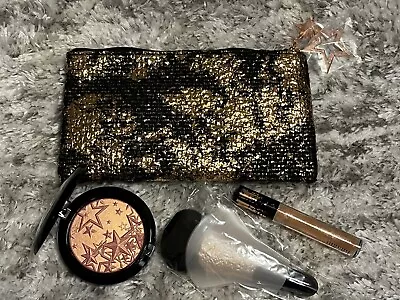 MAC SPRINKLE OF SHINE KIT PINK: Extra Dimension SkinFinish + Brush + Dazzleglass • $32