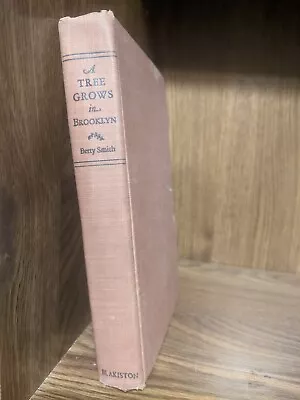 Vintage 1943 A Tree Grows In Brooklyn By Betty Smith Hardcover • $15