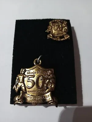 Man United Busby Babes Keyring And Pin Badge Set 50th Anniversary  • £7.99
