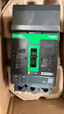 Square D HJA36040 3 Pole 40 Amp 600V PowerPact Circuit Breaker New Without Box • $380