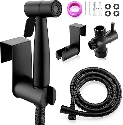 AU Spary Stainless Steel Handheld Douche Bidet Toilet Spray Shower Diverter Kit • $24.99
