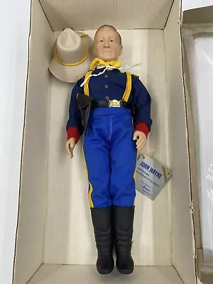 Vintage 1982 Effanbee John Wayne American Guardian Of The West Doll • $15