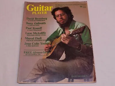 Guitar Player Magazine July 1976 David Bromberg Barry Galbraith Marcel Dadi Old  • $14.99