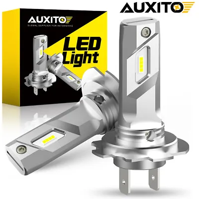 AUXITO H7 LED Headlight Bulb Kit High Beam 6500K Cool White Bulbs Bright Lamp 2x • $24.99