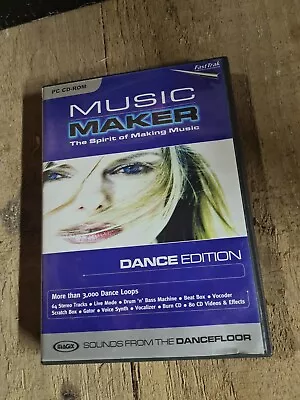 Music Maker Dance Edition For PC Rare Cheap Sale Start Fat Dvd Case Working  • £39.99