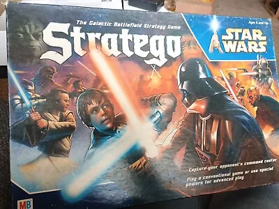 Star Wars Stratego Board Game Milton Bradley 2002  Vintage • $15
