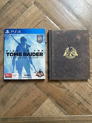 Rise Of The Tomb Raider PS4 Playstation 4 VGC.  20 Year Celebration Free Postage • $19.99