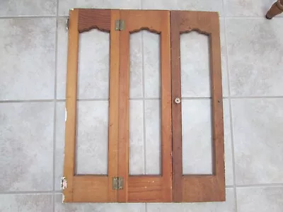 Vintage Interior Window Shutters For Adding Drapes Or Glass Excellent • $48.99