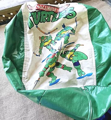 1994 Vintage  Teenage Mutant Ninja Turtle Youth Bean Bag Chair • $34.99