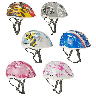 £9.99 • Buy Dunlop Kids Bicycle Helmet Protective Gear Bike Adjustable Childrens 48-52cm New