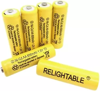 Nicd AA/AAA 600Mah 1.2V Rechargeable Batteries For Solar Lights Garden Lights A • $11.76