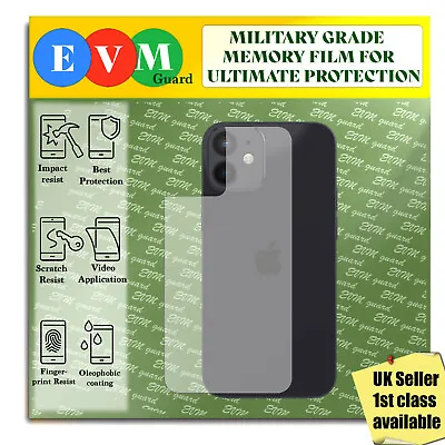 Back Protector Apple IPhone 12 Mini TPU HYDROGEL FILM Clear Cover • £3.99