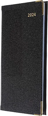 Collins Business Slimchart Week To View Appointment Pocket Diary CAPB 2024 Black • £4.21