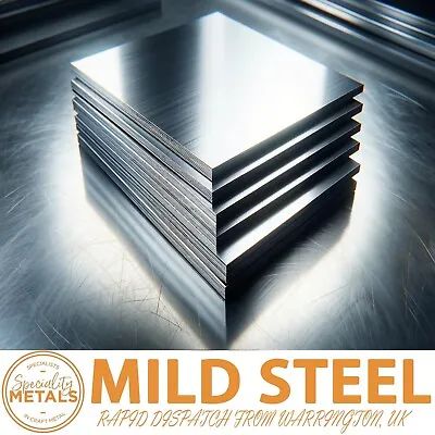 1.5mm Heavy-Duty Mild Steel Sheet - Ideal For DIY & Car Repairs X 5 Pack • £14.39