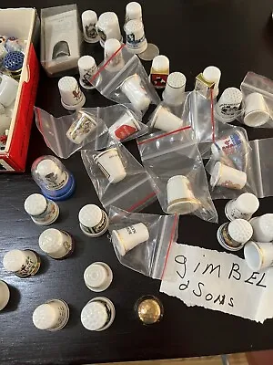 Vintage Lot Of 90 Thimbles  • $40