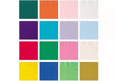 £2.99 • Buy 20 Paper Beverage Luncheon Napkins Cocktail Party Wedding Birthday Christmas