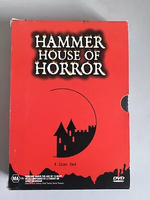 HAMMER HOUSE OF HORROR Magna Pacific AU DVD 4 Disc Cult British TV Show Free P&P • £11.95