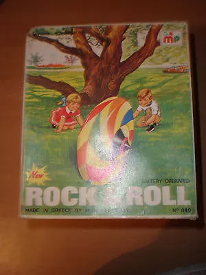 Vintage 70's Mister P Greek Rock N Roll Battery Operated Toy Mib • $71.99