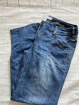 Womans Blue F&F Jeans Straight 10R B2 • £9.99