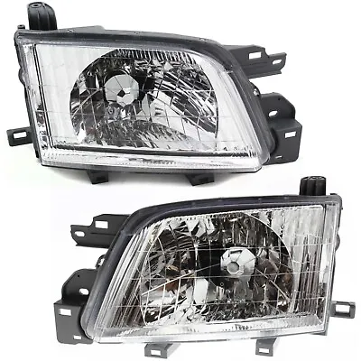 Headlight Set For 2001-2002 Subaru Forester Left And Right With Bulb 2Pc • $159.95